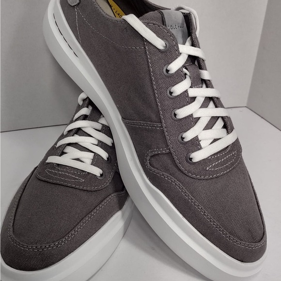 Cole Haan Men's Gray Sneakers size 11 pre owned Exellent condition - Picture 2 of 7
